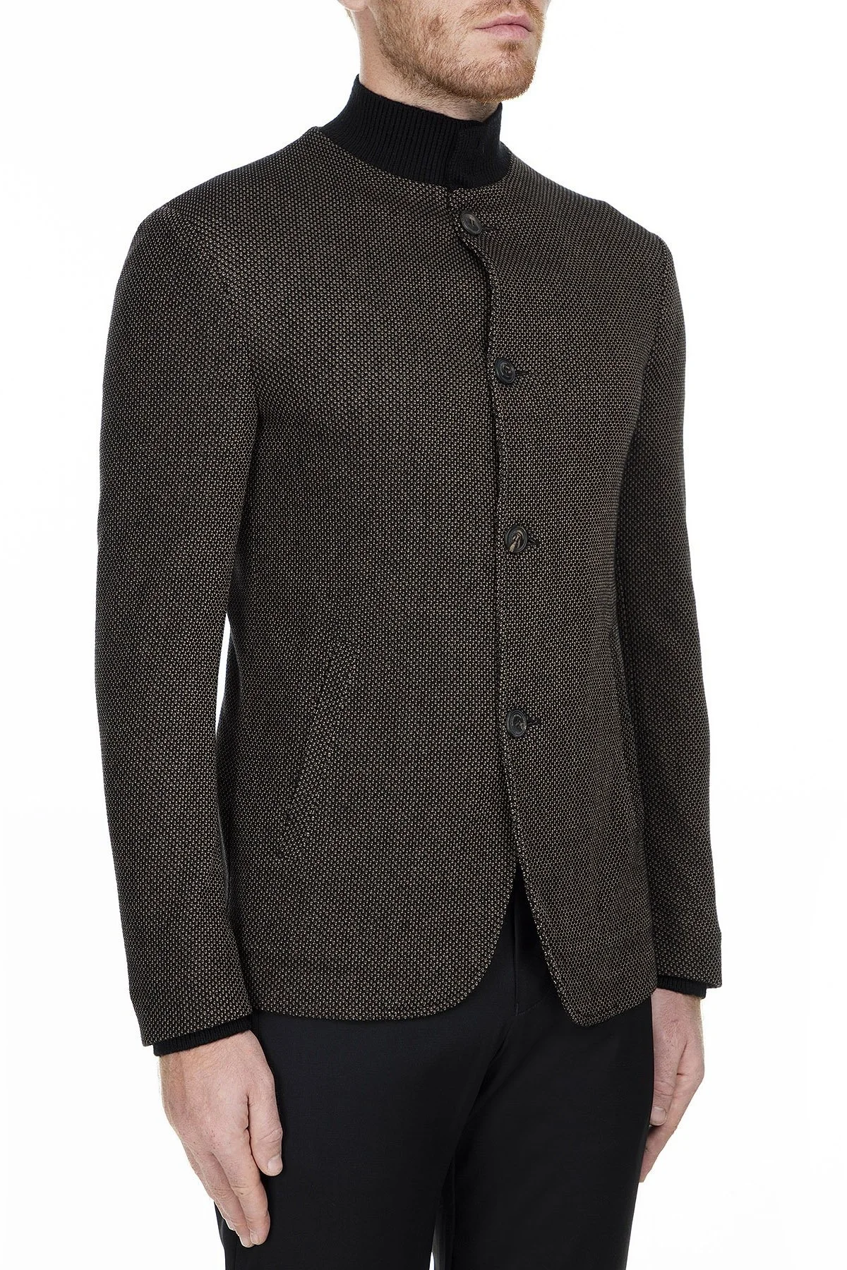 Emporio Armani Erkek Ceket 41G35S 41S30 478 KAHVE - 4