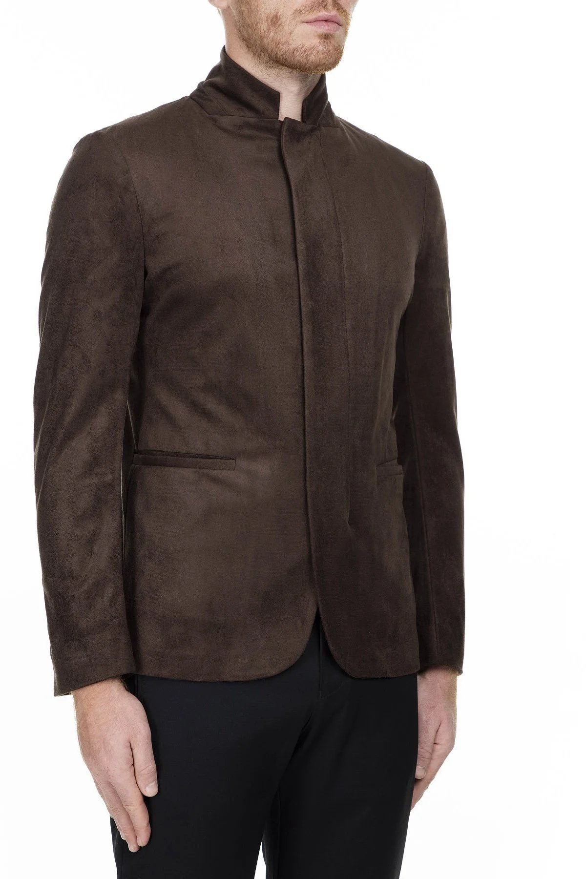 Emporio Armani Erkek Ceket 41G96S 41S13 475 KAHVE - 4