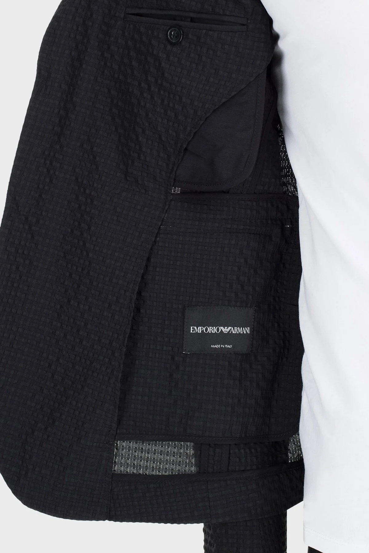 Emporio Armani Düğmeli Blazer Erkek Ceket 51G620 51306 999 SİYAH - 5