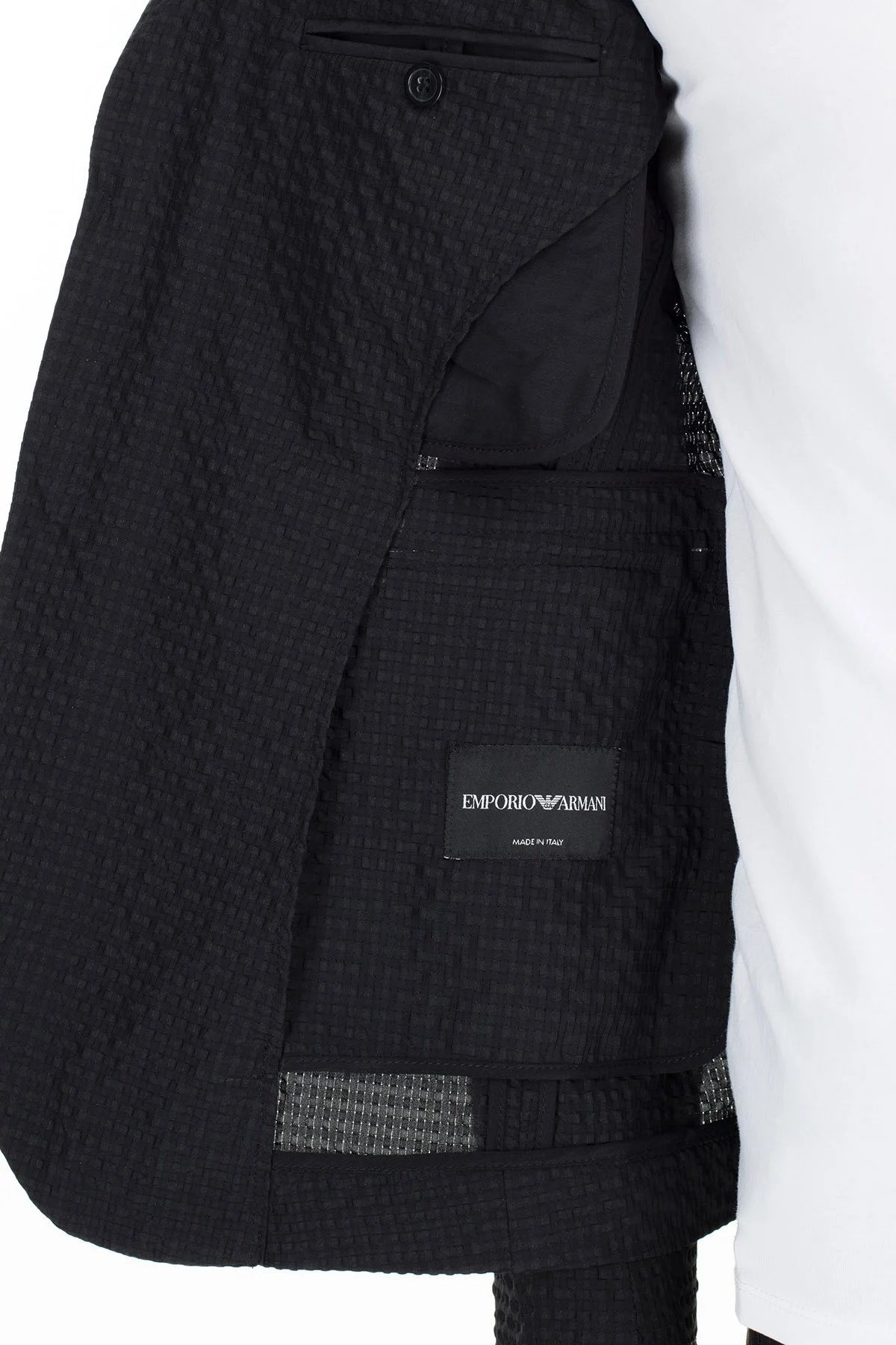 Emporio Armani Düğmeli Blazer Erkek Ceket 51G620 51306 999 SİYAH - 7