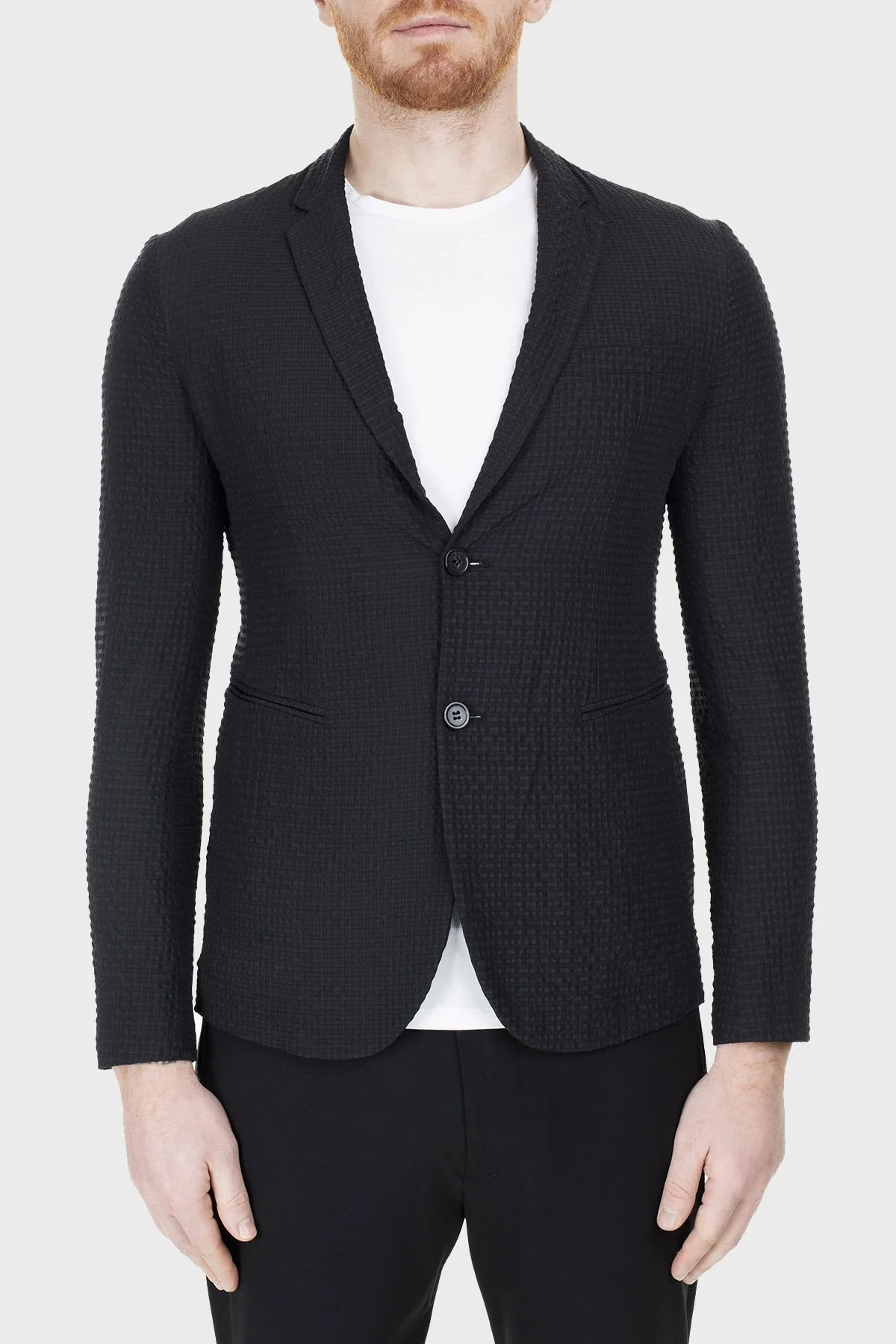 Emporio Armani Düğmeli Blazer Erkek Ceket 51G620 51306 999 SİYAH - 8