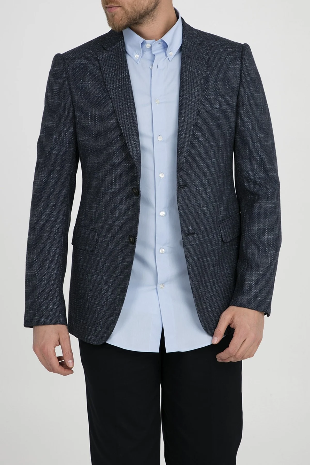 EMPORIO ARMANI Erkek Ceket W1GME0 W1805 921 MAVİ - 1