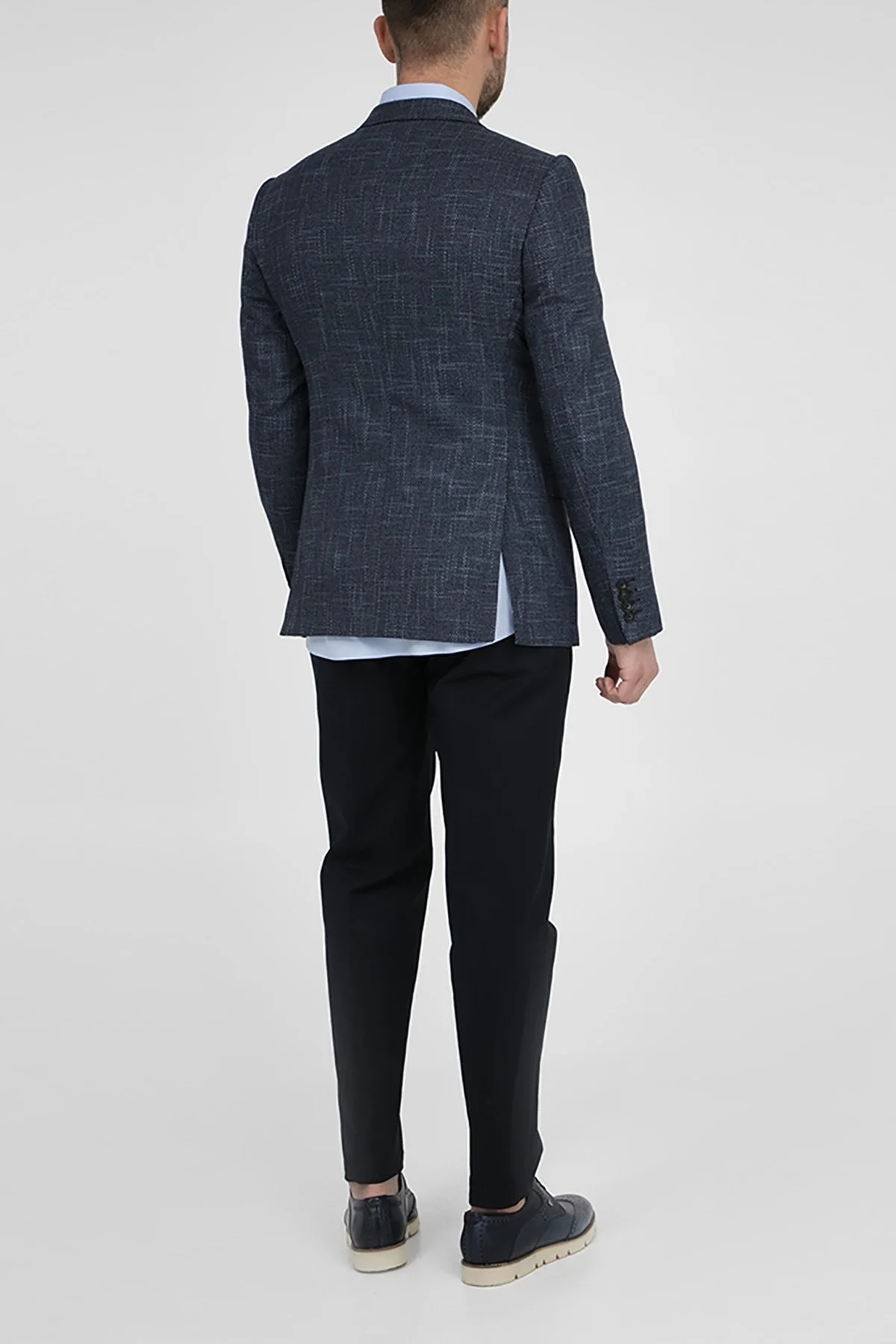 EMPORIO ARMANI Erkek Ceket W1GME0 W1805 921 MAVİ - 2