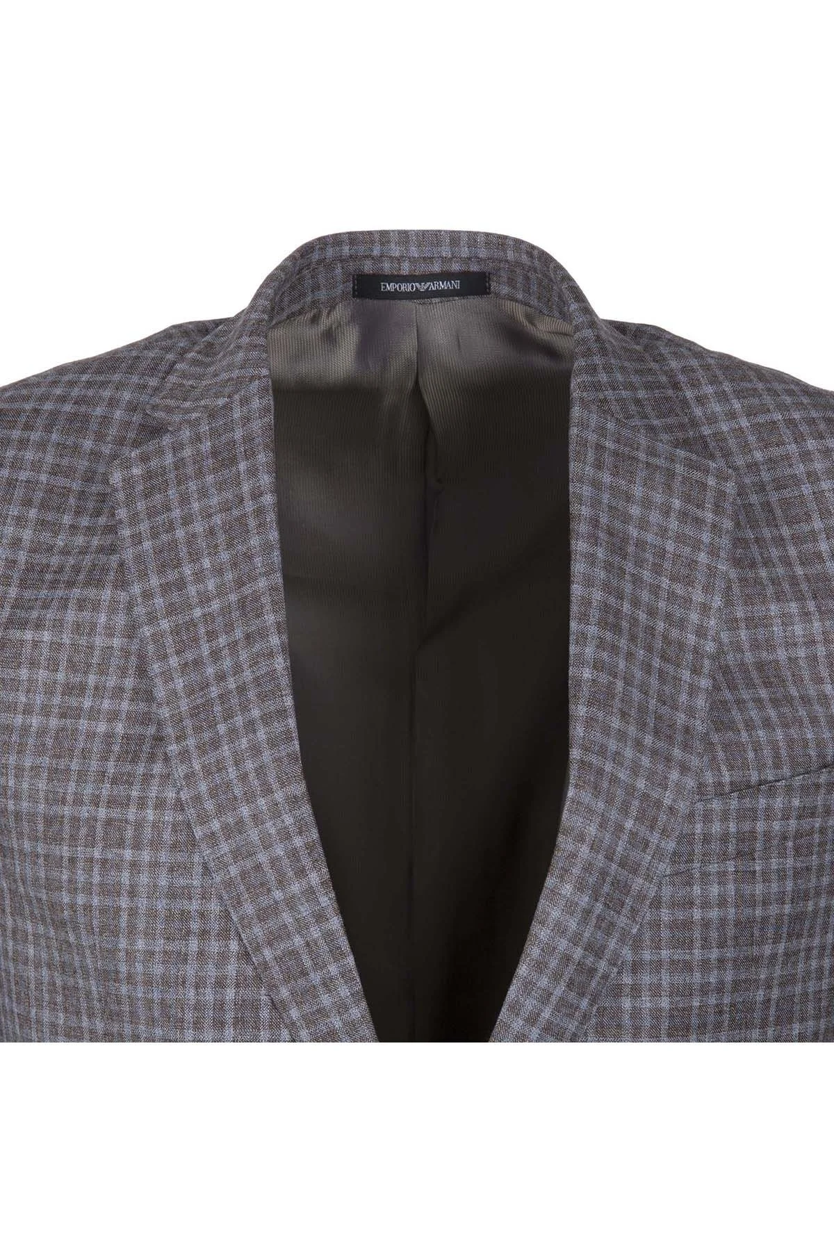 EMPORIO ARMANI Erkek Ceket W1GME0 W1841 KAHVE - 9