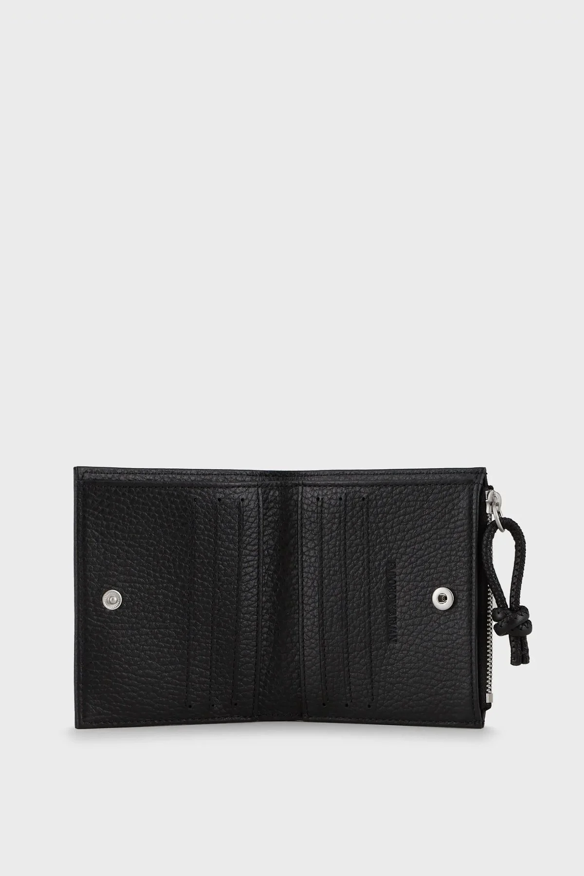 Emporio Armani Logolu Hakiki Deri Erkek Cüzdan Y4R262 Y068E 80001 SİYAH - 3