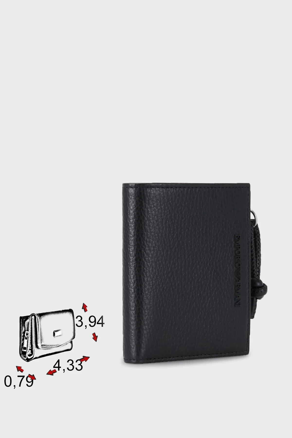 Emporio Armani Logolu Hakiki Deri Erkek Cüzdan Y4R262 Y068E 80001 SİYAH - 5