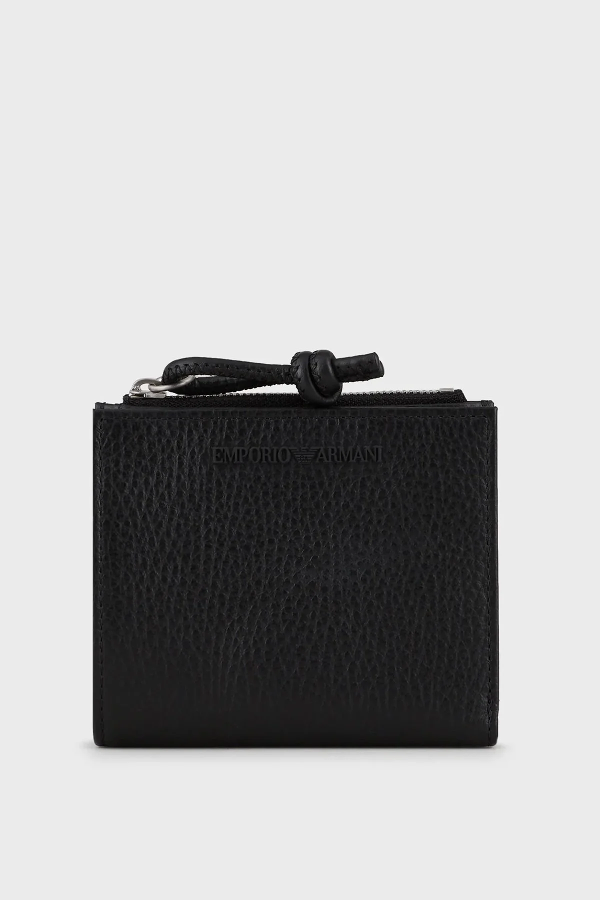 Emporio Armani Logolu Hakiki Deri Erkek Cüzdan Y4R262 Y068E 80001 SİYAH - 1