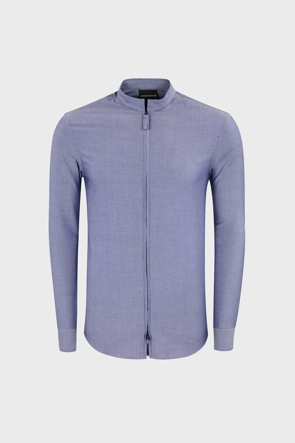 EMPORIO ARMANI Erkek Gömlek 11SMLL 111F1 920 GRİ - 1