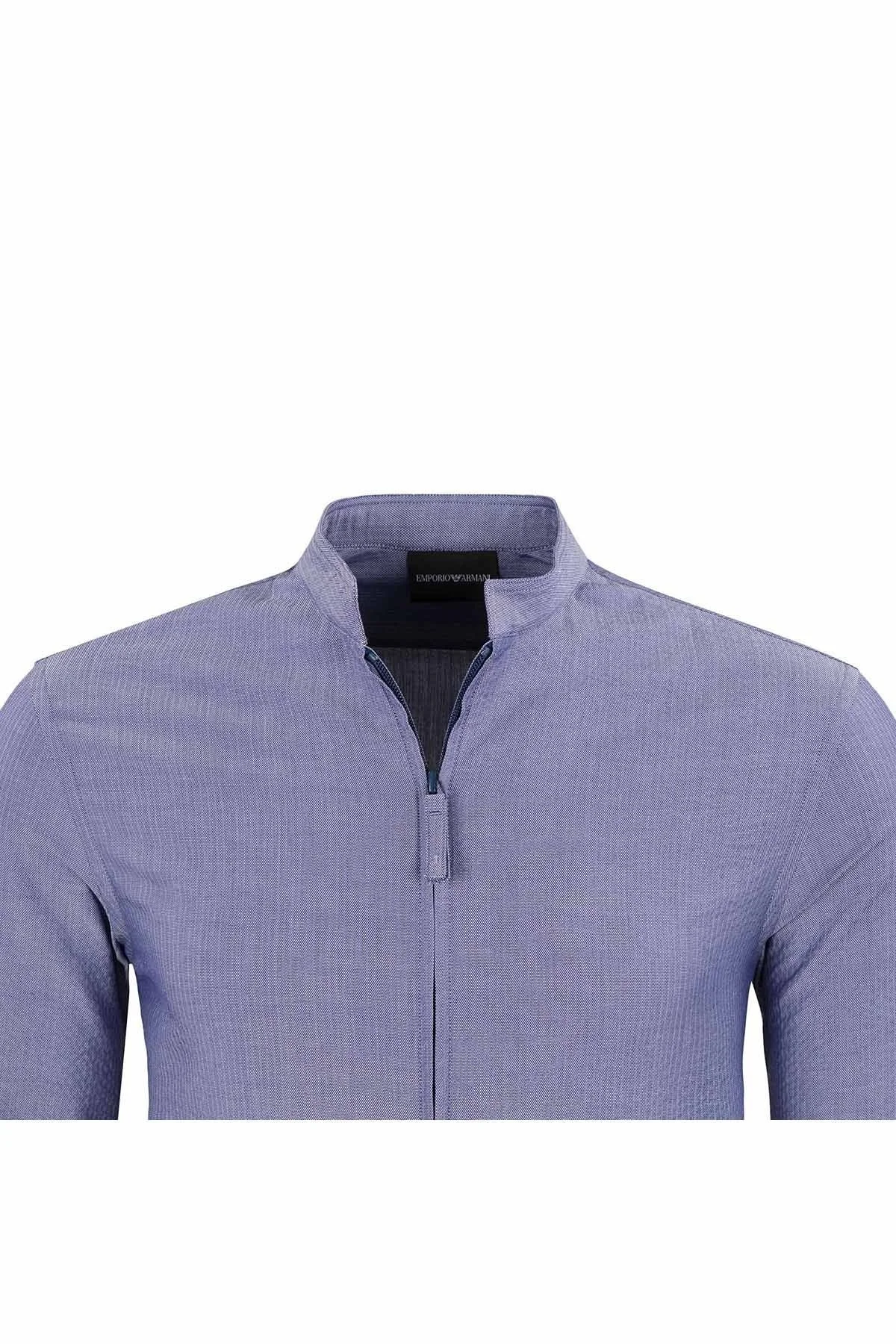 EMPORIO ARMANI Erkek Gömlek 11SMLL 111F1 920 GRİ - 3