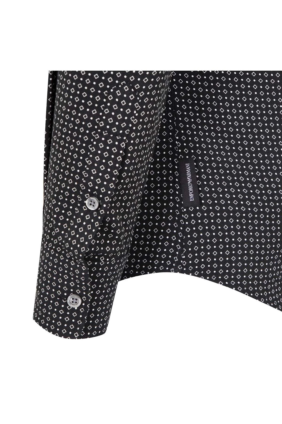 EMPORIO ARMANI Erkek Gömlek 11SMRL 113F0 042 HAKİ - 4