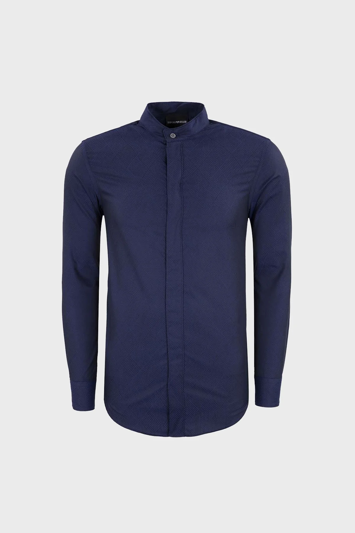 EMPORIO ARMANI Erkek Gömlek 11SMRL 113F5 038 LACİVERT - 1