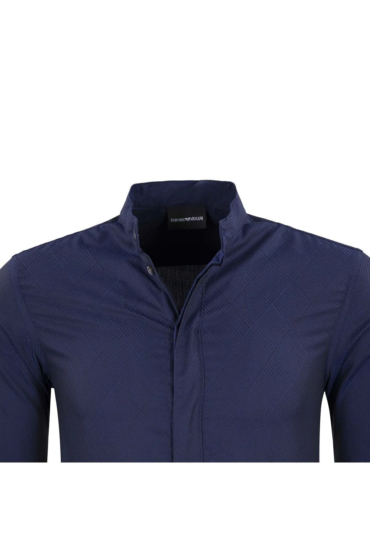 EMPORIO ARMANI Erkek Gömlek 11SMRL 113F5 038 LACİVERT - 3