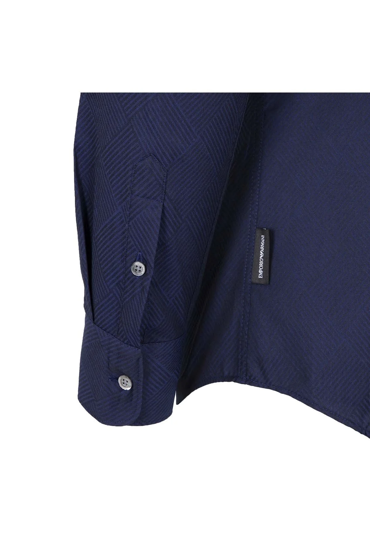 EMPORIO ARMANI Erkek Gömlek 11SMRL 113F5 038 LACİVERT - 4