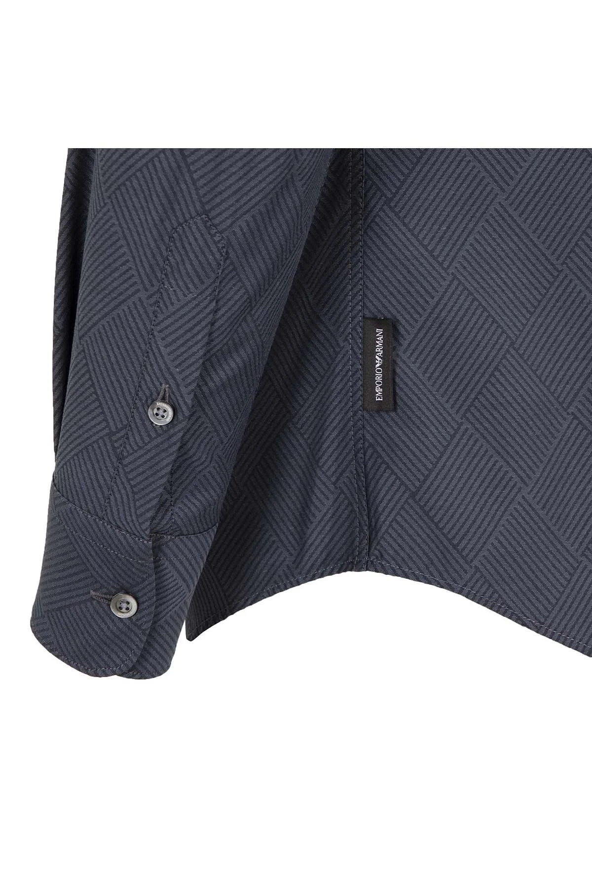 EMPORIO ARMANI Erkek Gömlek 11SMRL 113F5 042 HAKİ - 4