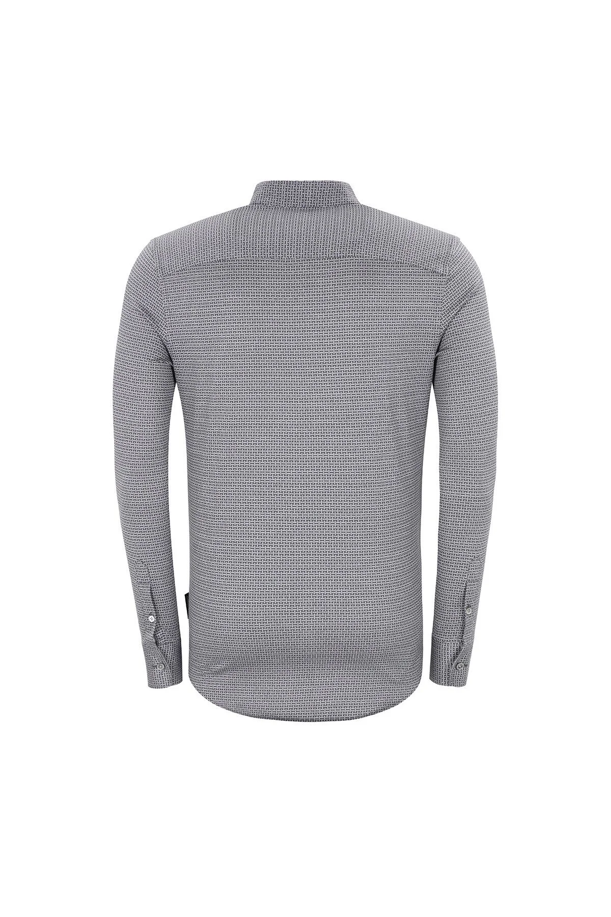 EMPORIO ARMANI Erkek Gömlek 11SMRL 114F0 042 GRİ - 2