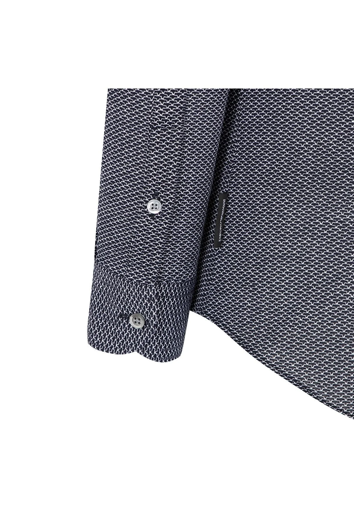 EMPORIO ARMANI Erkek Gömlek 11SS0L 114F4 042 LACİVERT - 4