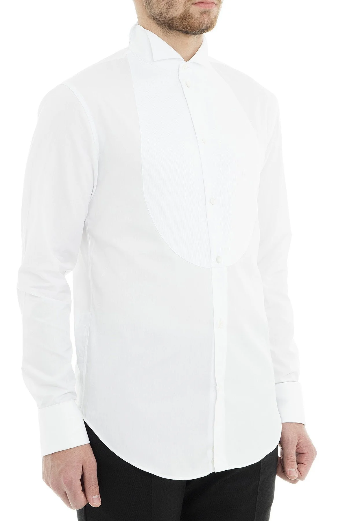 Emporio Armani Erkek Gömlek 21C70G 21C29 101 BEYAZ - 4