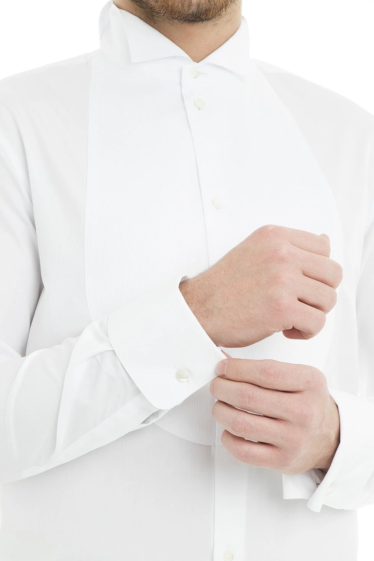 Emporio Armani Erkek Gömlek 21C70G 21C29 101 BEYAZ - 7