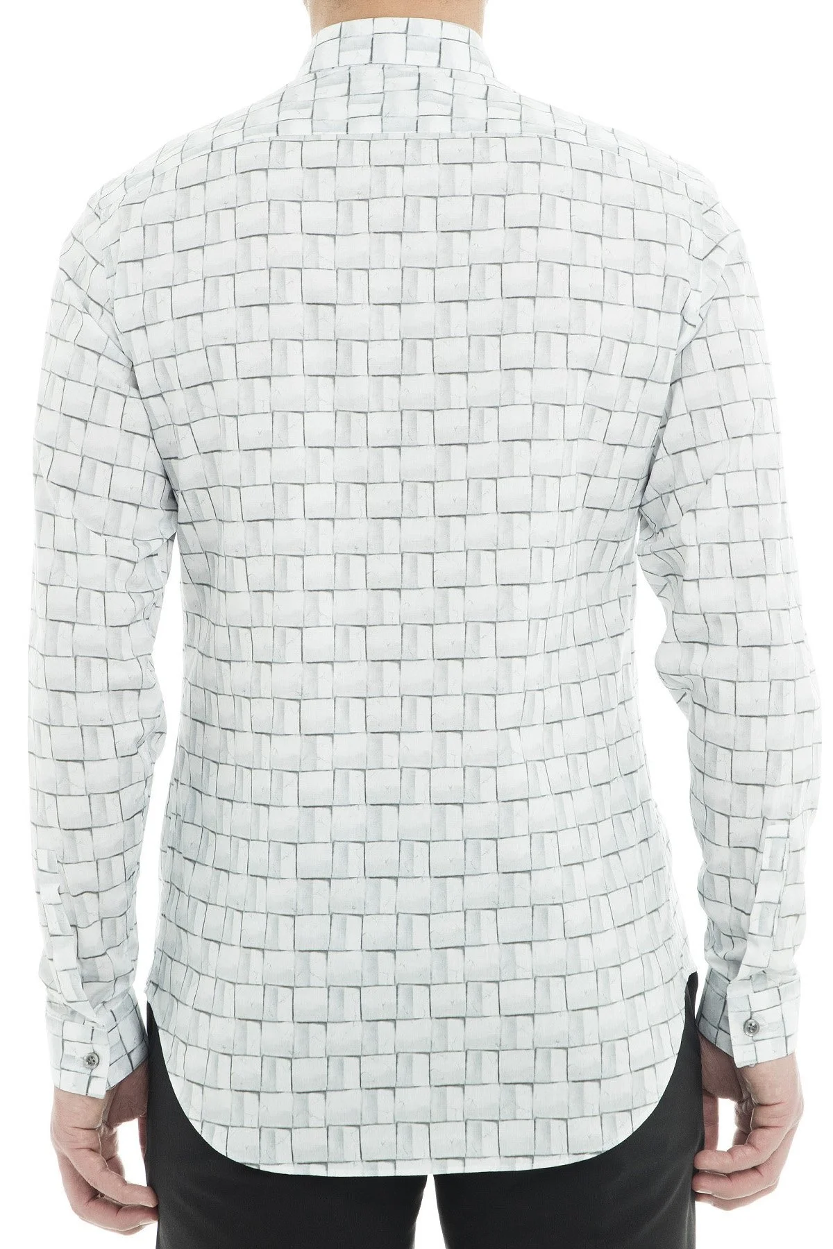 Emporio Armani Erkek Gömlek 21CC1T 216F2 036 BEYAZ - 2