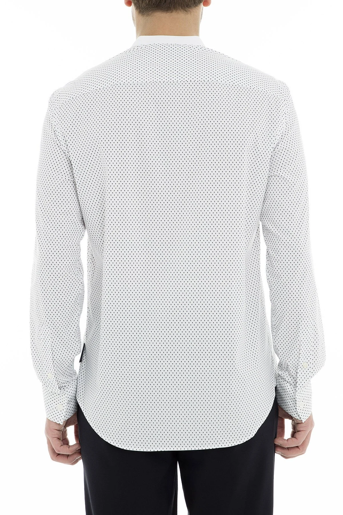 Emporio Armani Erkek Gömlek 21SMAL 213F5 041 BEYAZ - 2