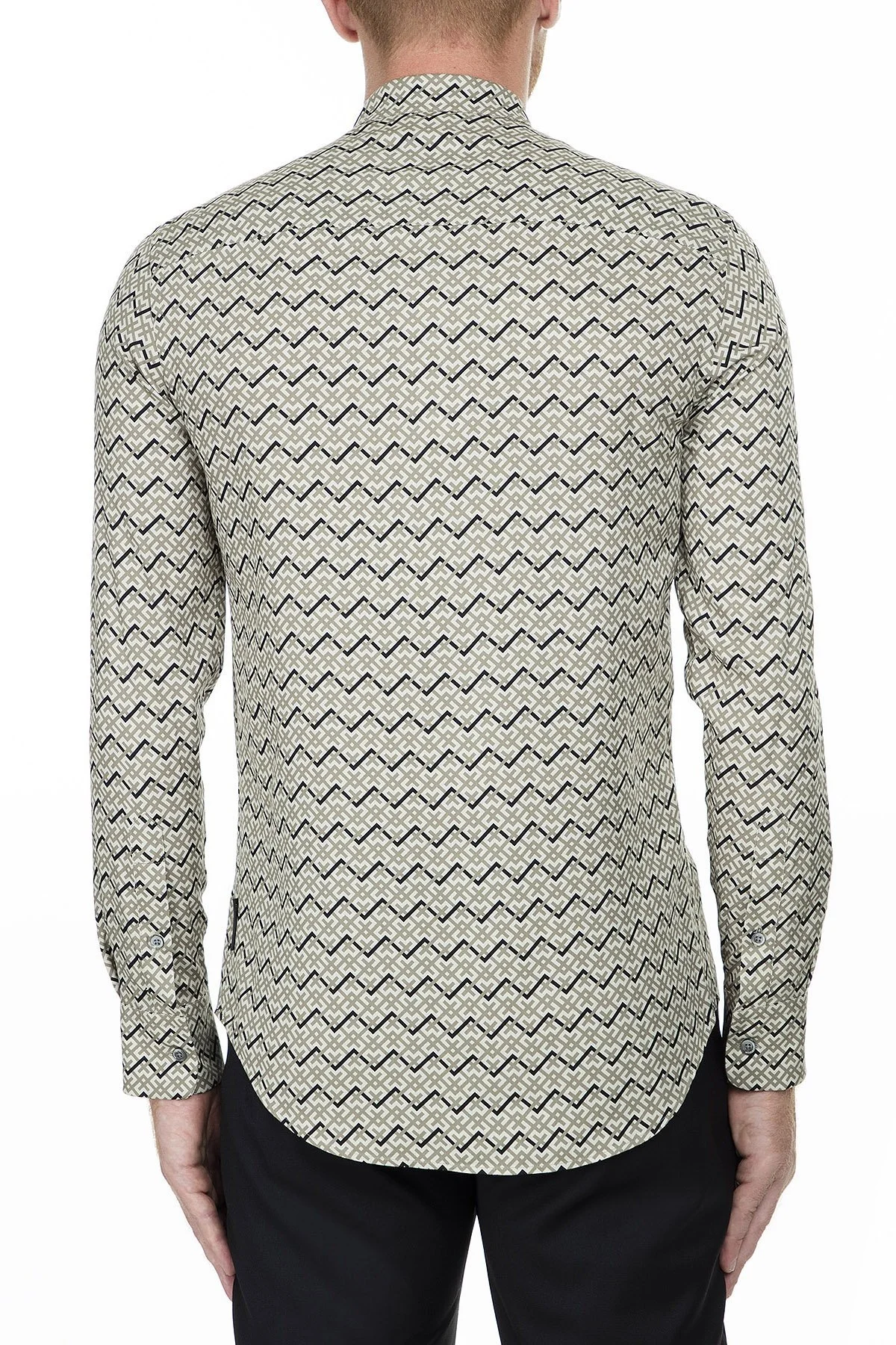 Emporio Armani Erkek Gömlek 41SMRL 411F7 011 YEŞİL - 2