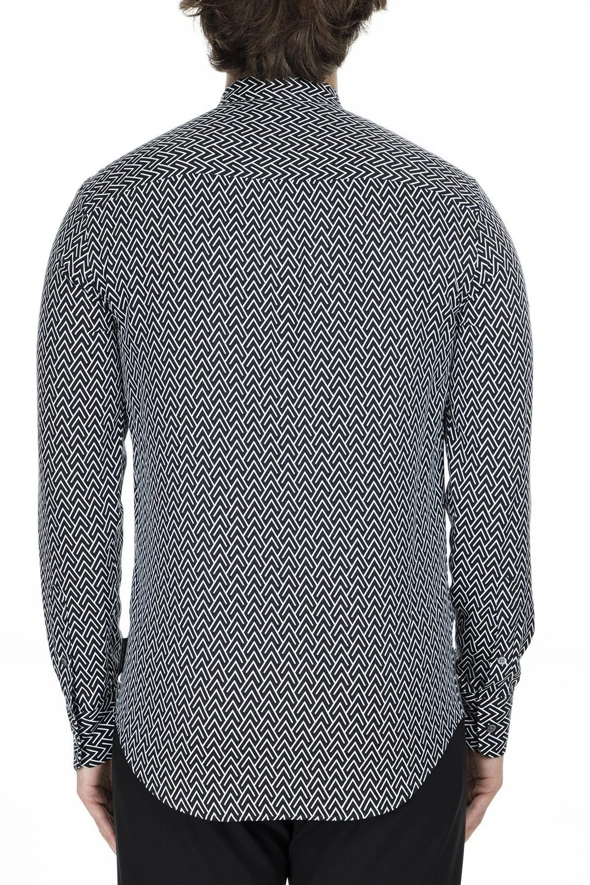 Emporio Armani Erkek Gömlek 41SMRL 411F7 041 LACİVERT - 2