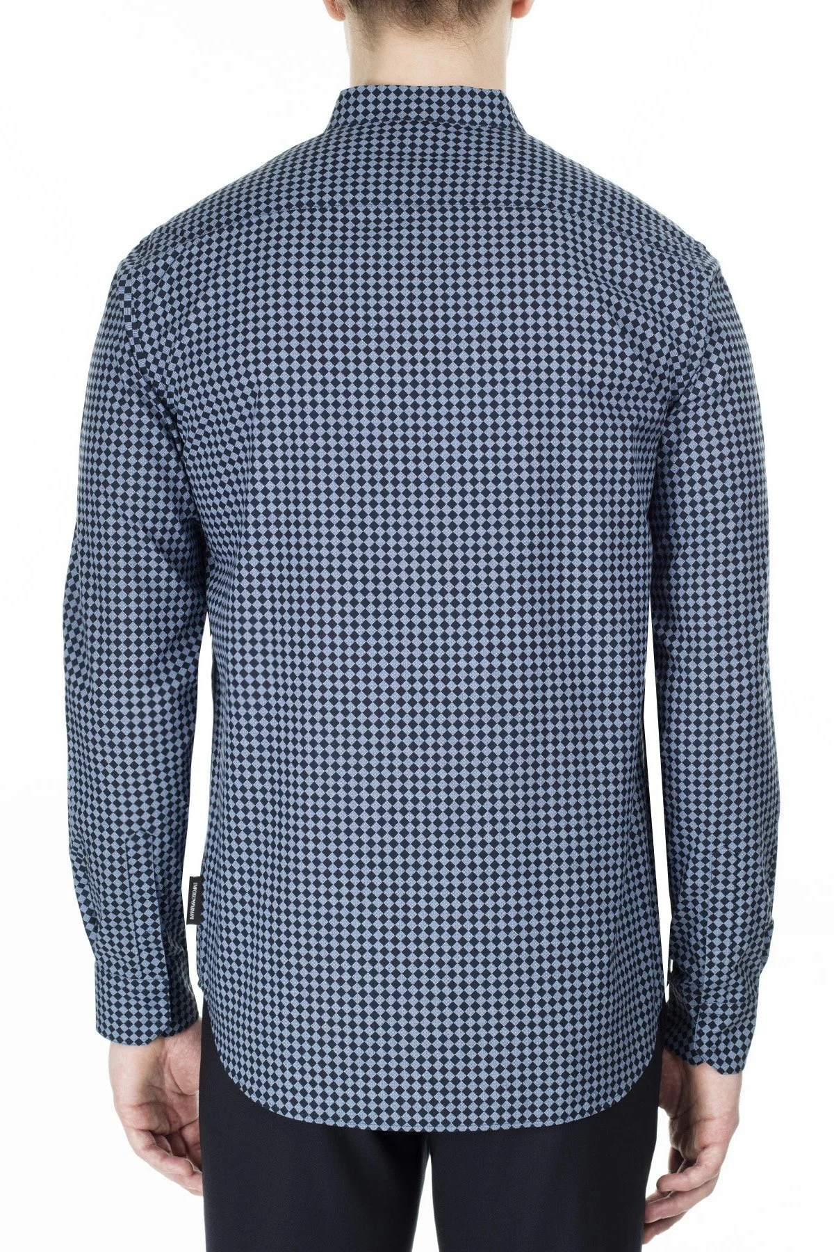 Emporio Armani Erkek Gömlek 51SMQL 1N95Z F956 LACİVERT - 2