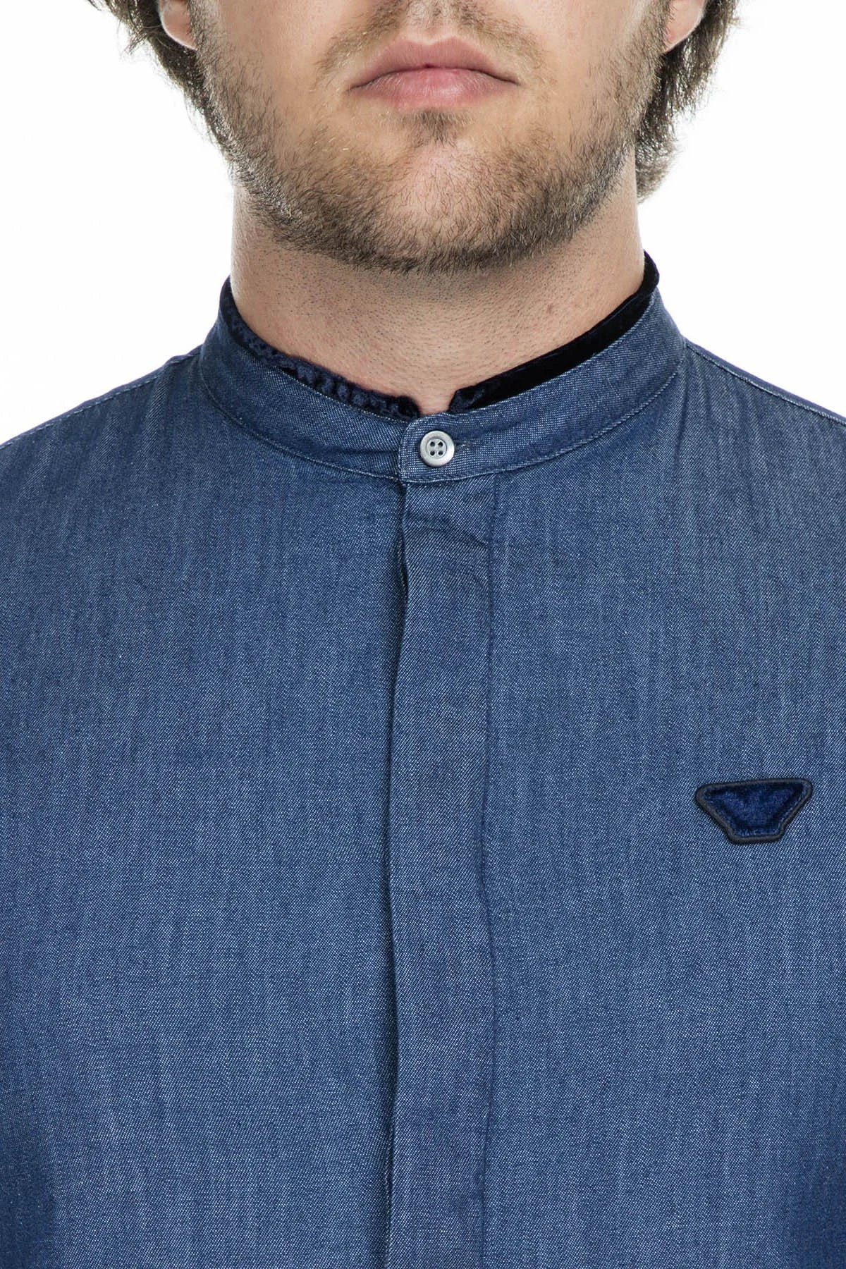 Emporio Armani Erkek Gömlek 6G1C83 1DNRZ 0942 LACİVERT - 6