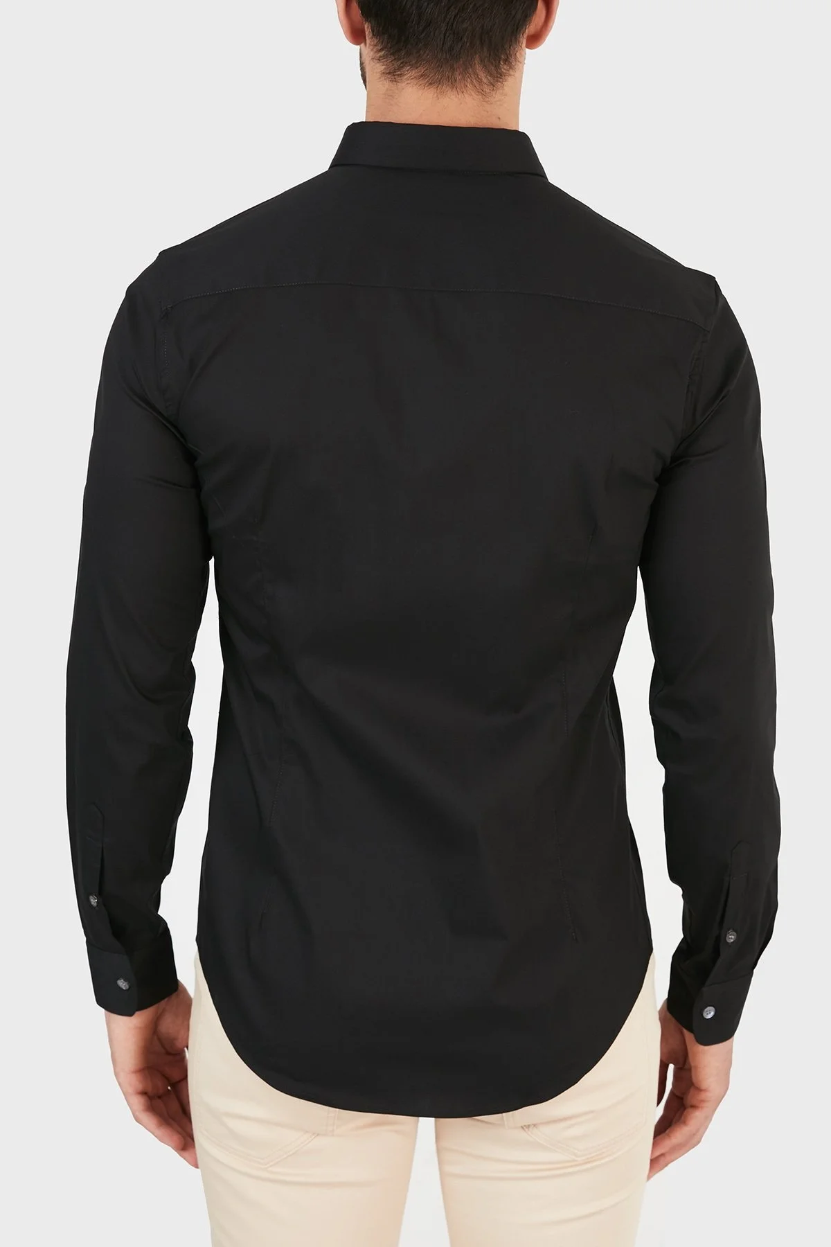 Emporio Armani Regular Fit Pamuklu Erkek Gömlek 8N1C09 1NI9Z 0999 SİYAH - 2