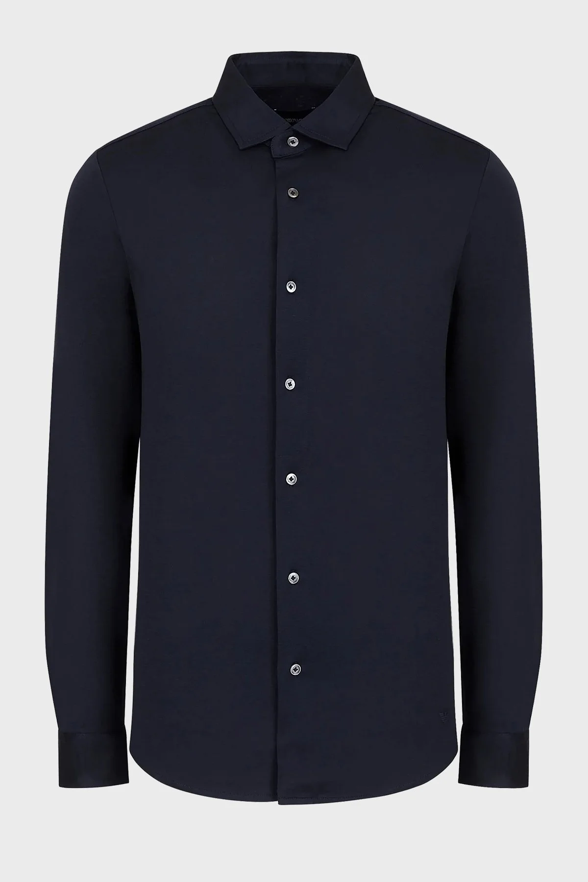 Emporio Armani Düz Yaka Erkek Gömlek 8N1CG1 1JUVZ 0920 LACİVERT - 10