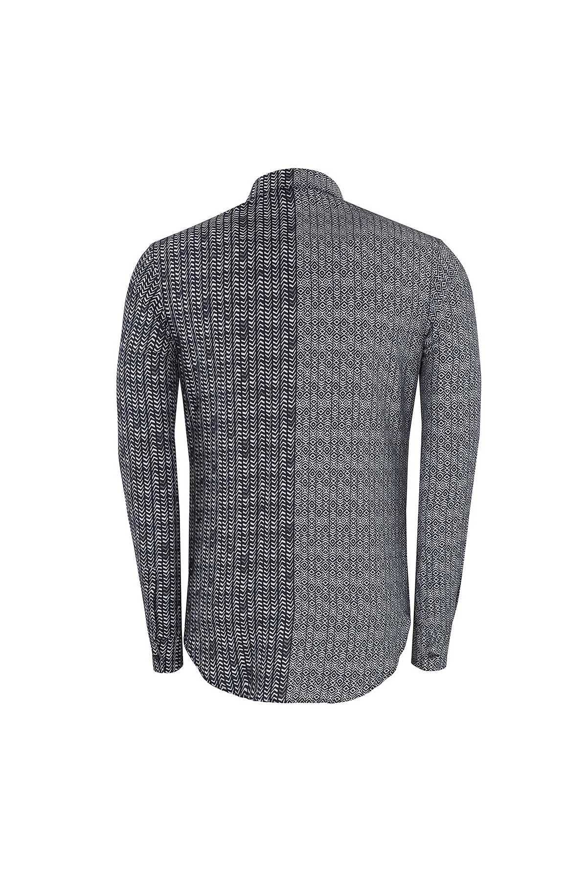 EMPORIO ARMANI Erkek Gömlek W1CF2T W178 041 LACİVERT - 2