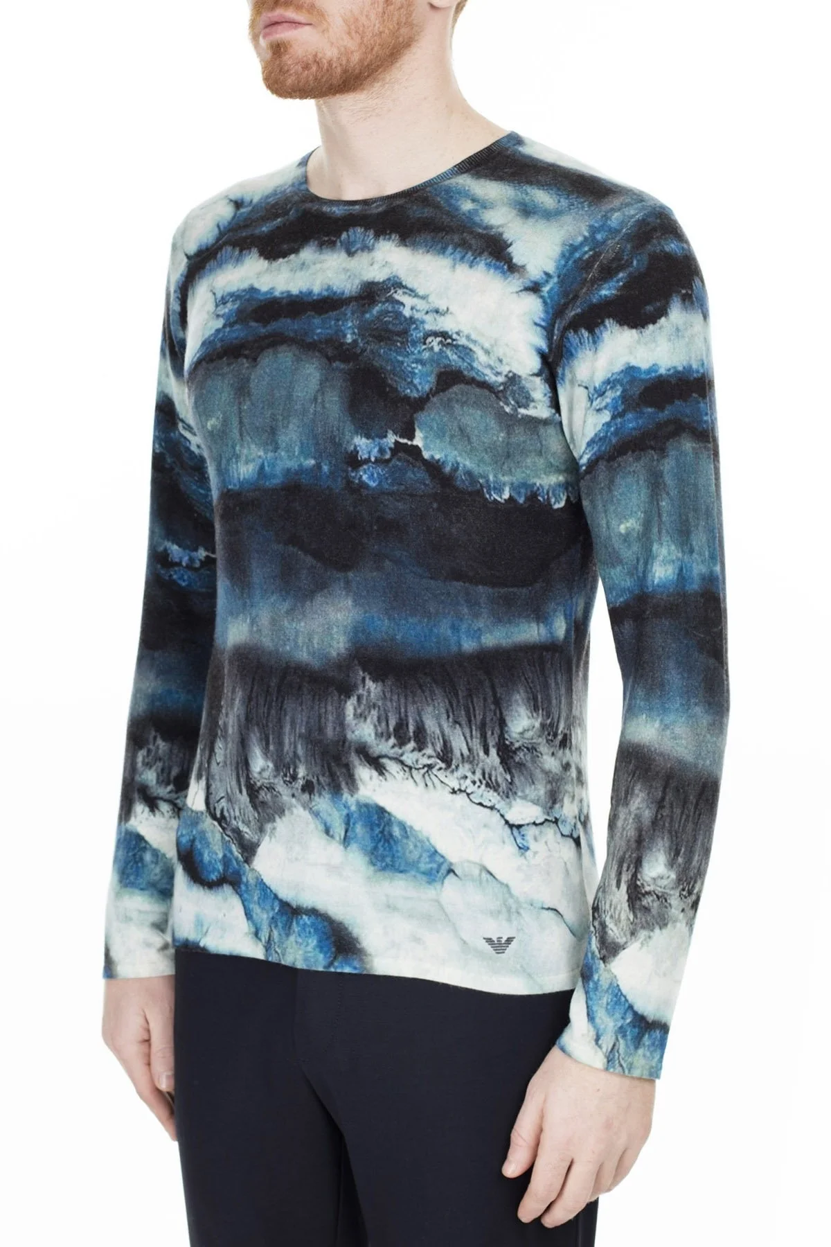 Emporio Armani Erkek Kazak 3H1MV1 1M01Z F976 LACİVERT - 3