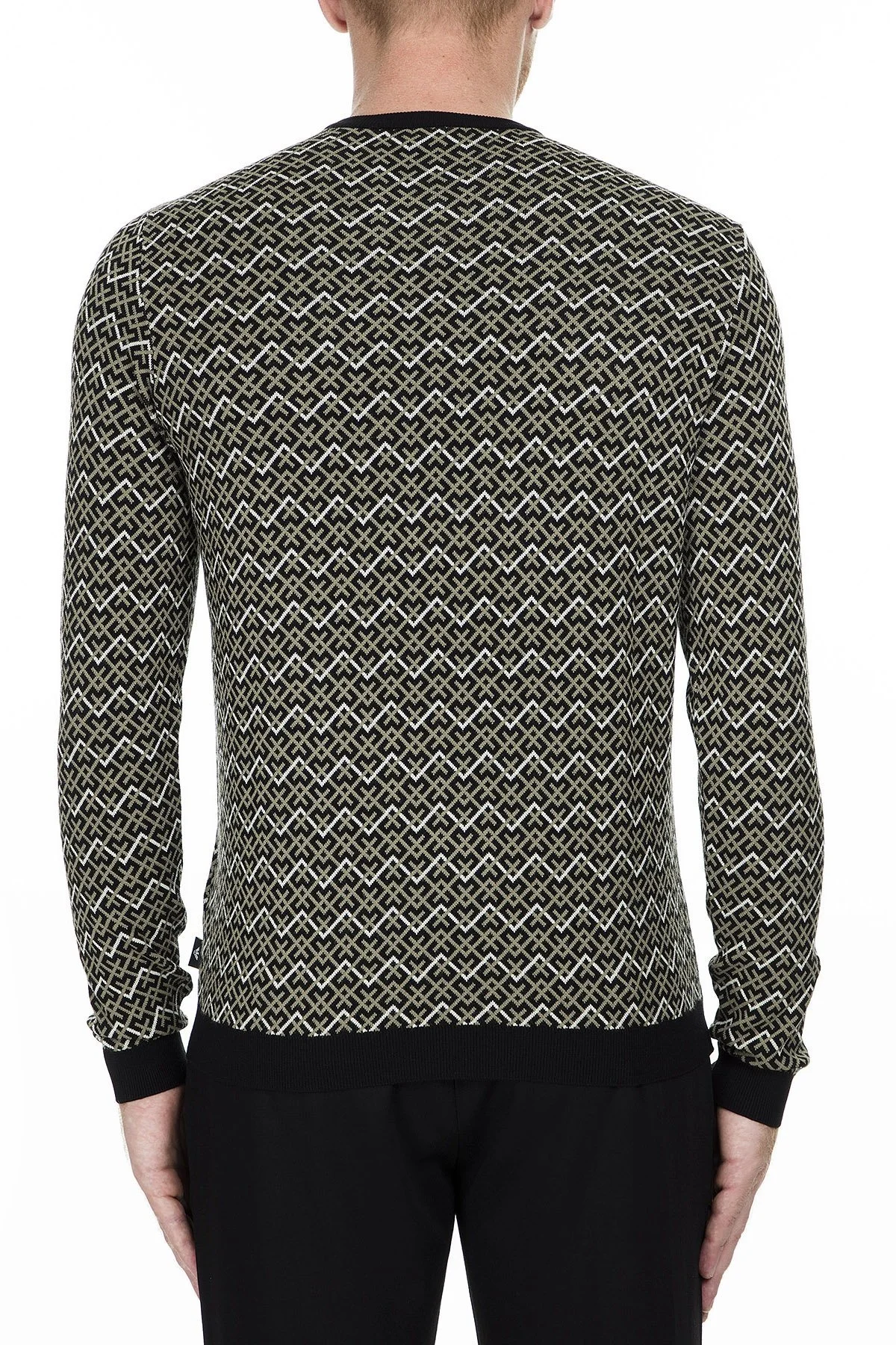 Emporio Armani Erkek Kazak 6G1MTU 1M8DZ F503 YEŞİL - 2