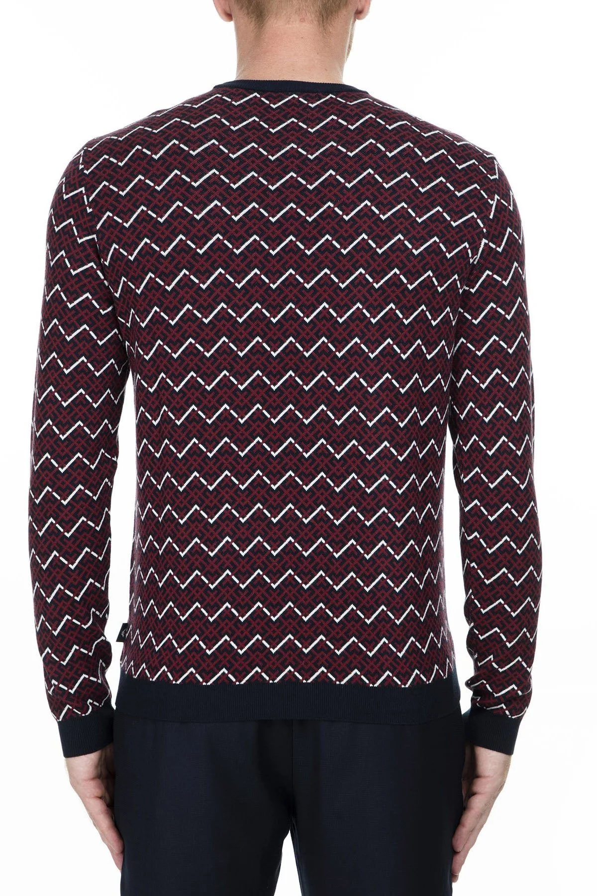 Emporio Armani Erkek Kazak 6G1MTU 1M8DZ F923 BORDO - 2