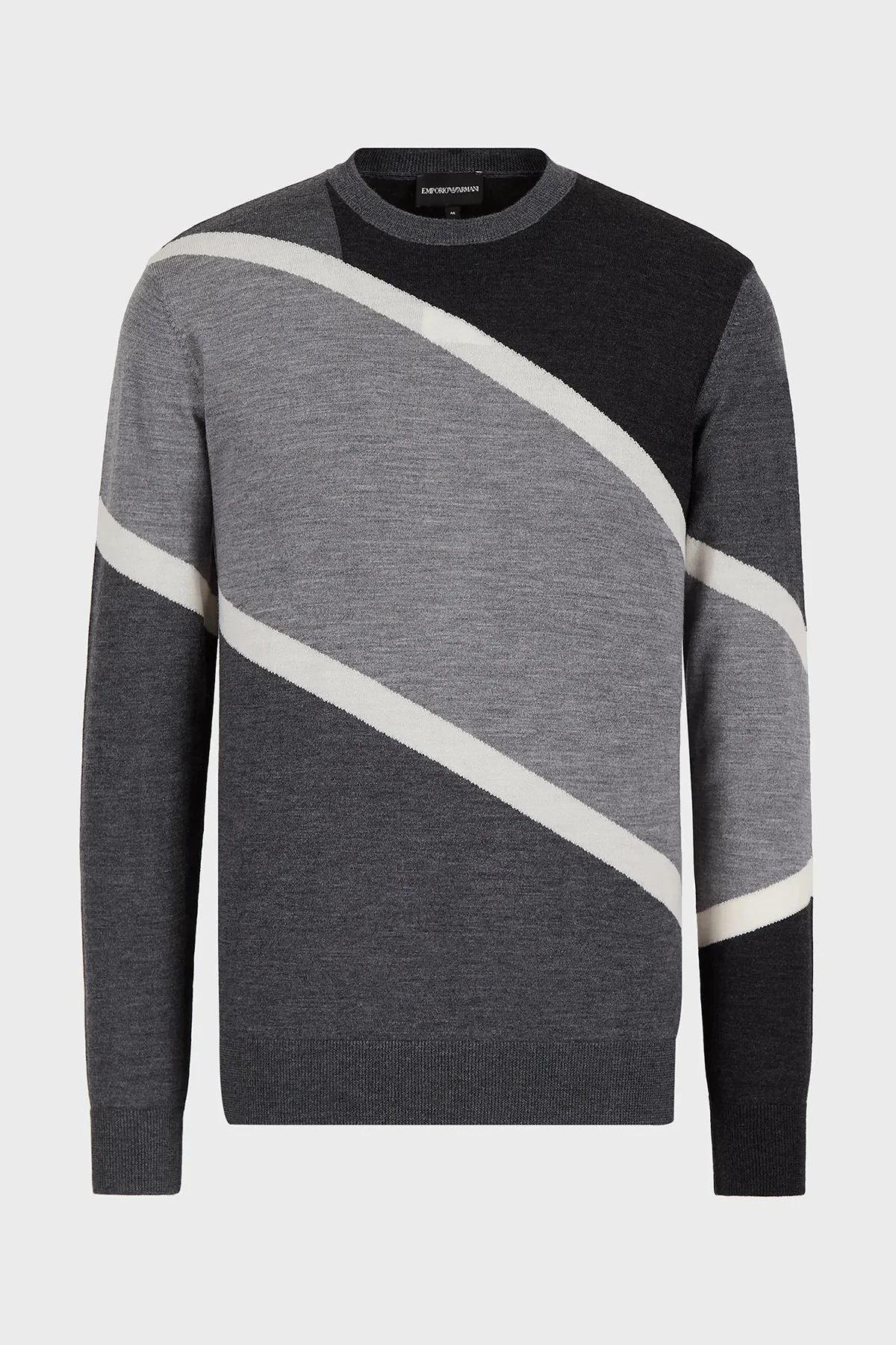 Emporio Armani Erkek Kazak 6K1MTD 1MXPZ F626 GRİ-ANTRASİT - 4