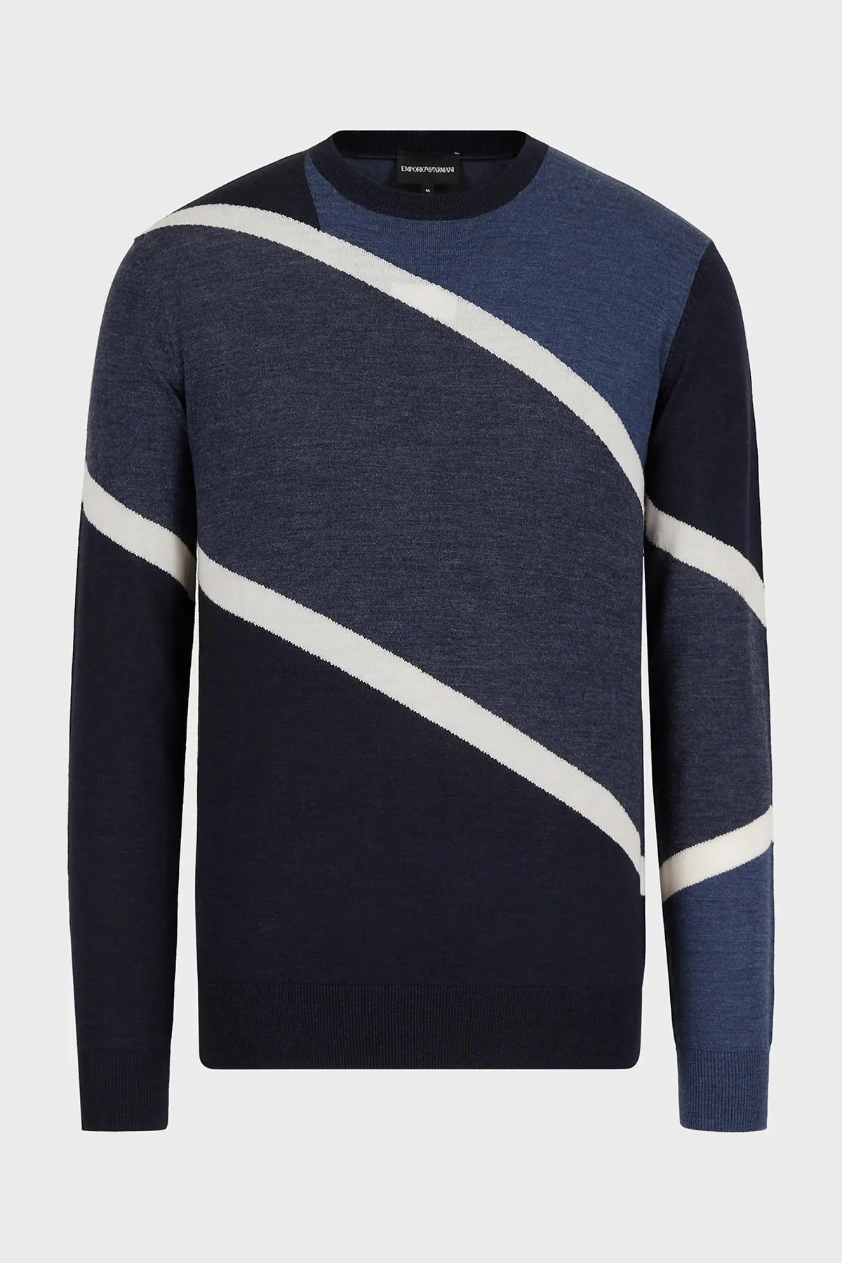 Emporio Armani Erkek Kazak 6K1MTD 1MXPZ F993 LACİVERT-MAVİ - 5