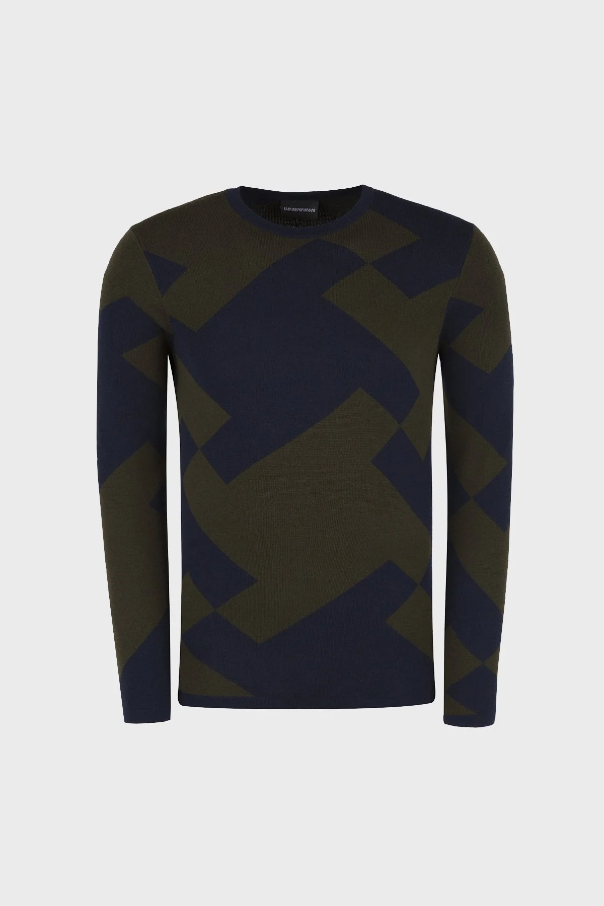 EMPORIO ARMANI Erkek Kazak 6Z1MTD 1M3DZ F502 YEŞİL - 1