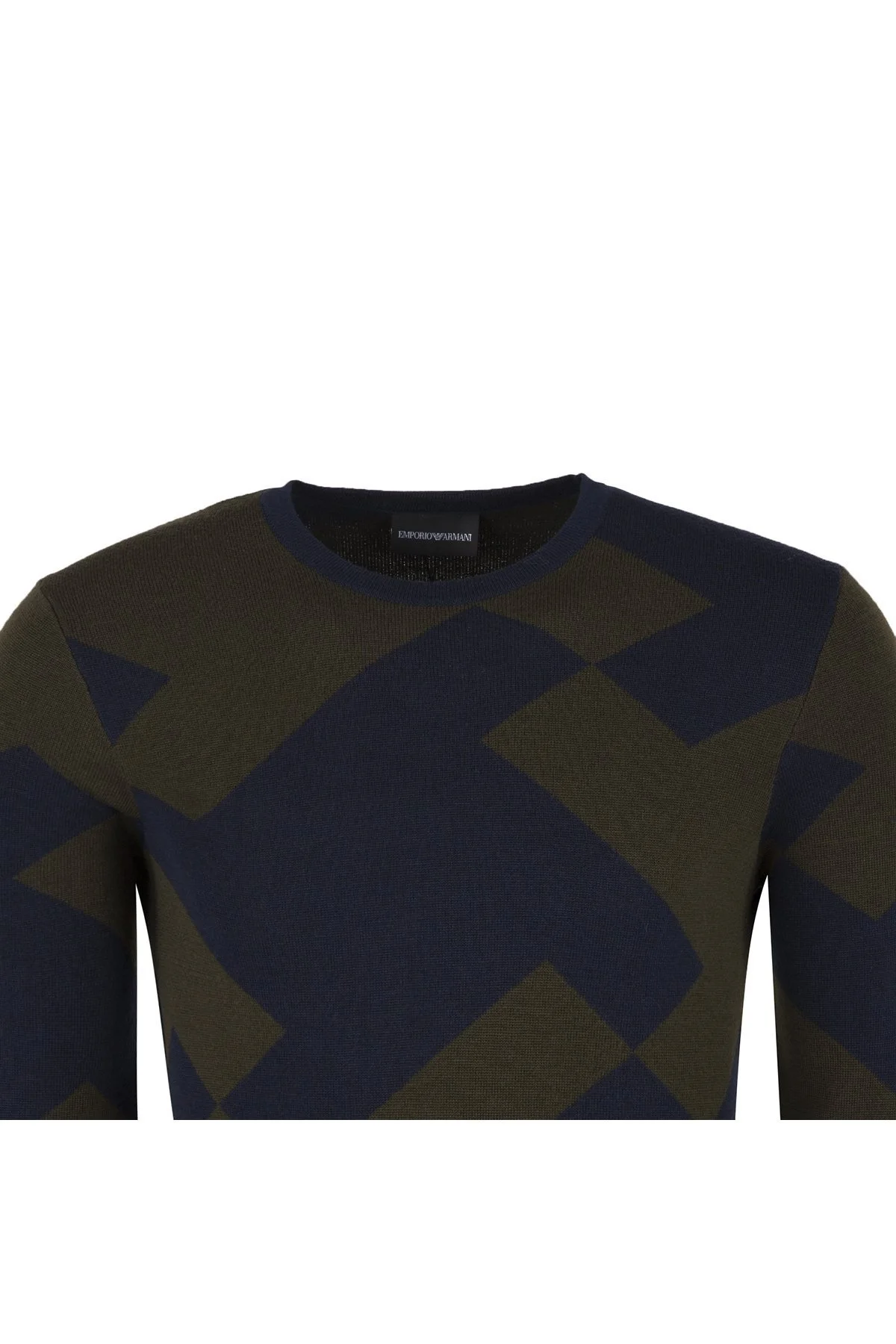 EMPORIO ARMANI Erkek Kazak 6Z1MTD 1M3DZ F502 YEŞİL - 3