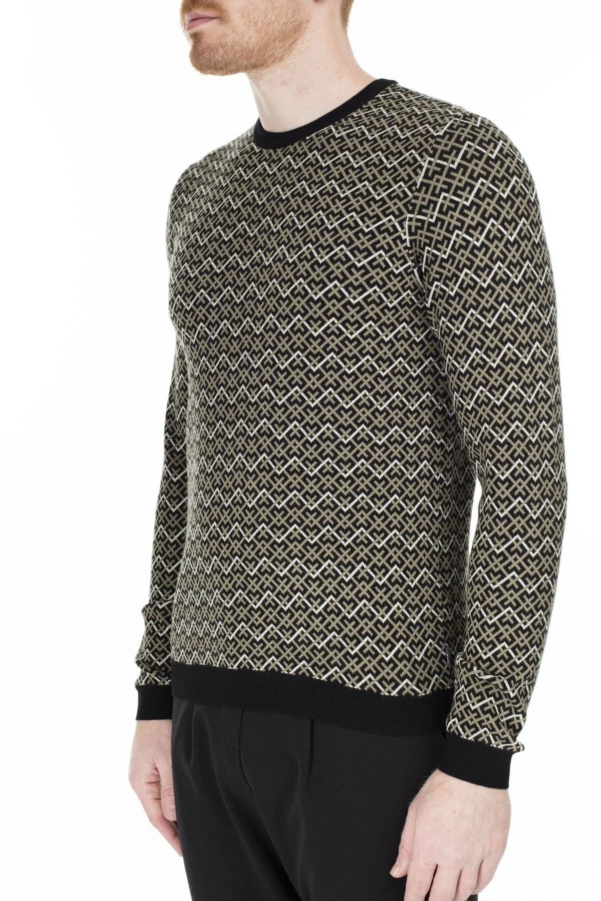 Emporio Armani Erkek Kazak S 6G1MTU 1M8DZ F503 YEŞİL - 3