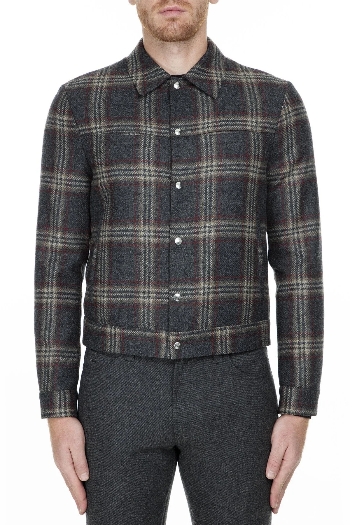 Emporio Armani Erkek Mont 41R350 41244 632 GRİ - 1