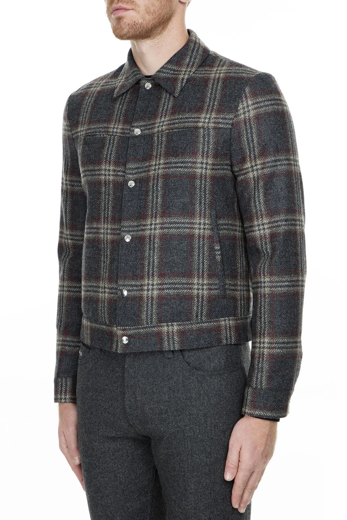 Emporio Armani Erkek Mont 41R350 41244 632 GRİ - 3