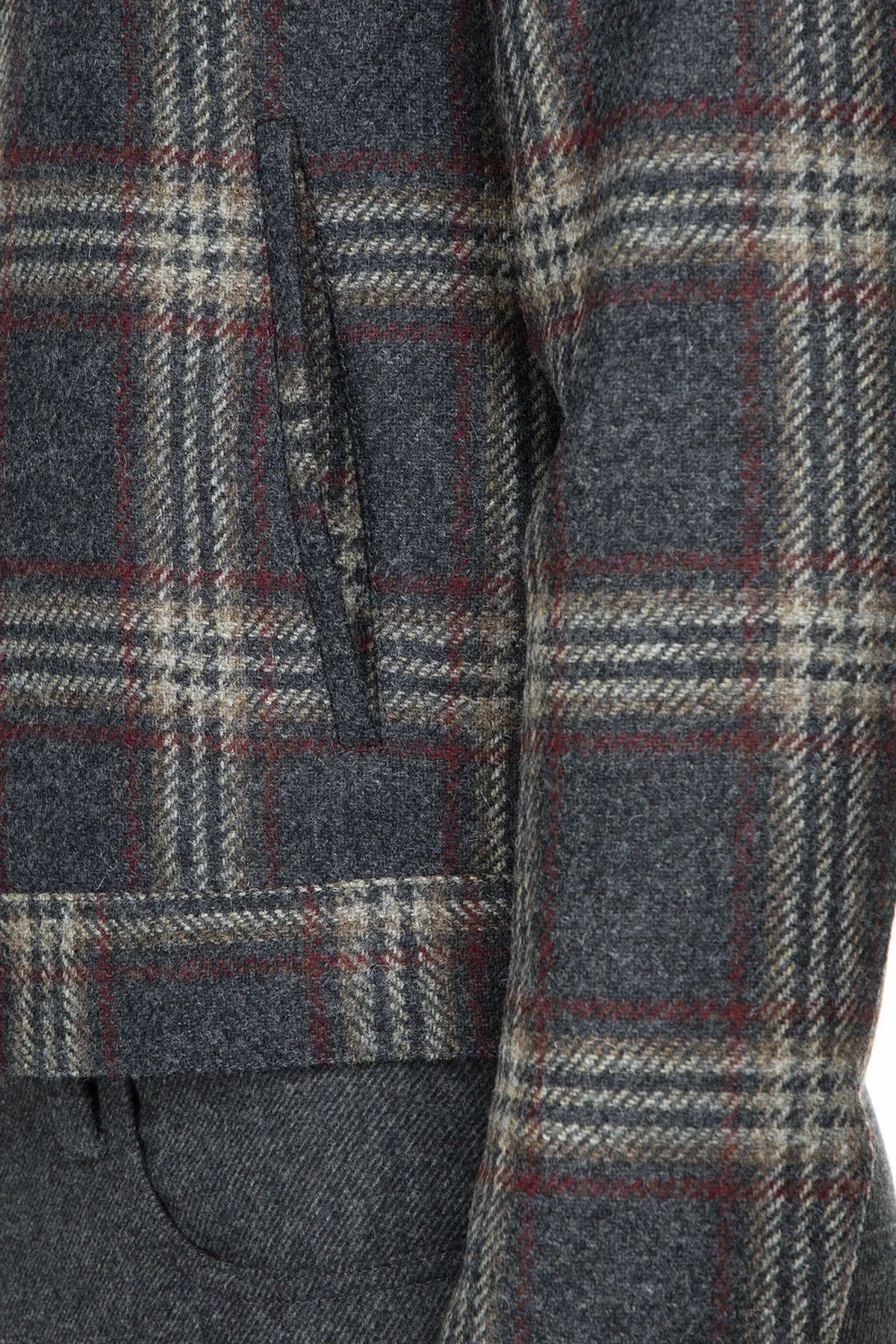 Emporio Armani Erkek Mont 41R350 41244 632 GRİ - 7