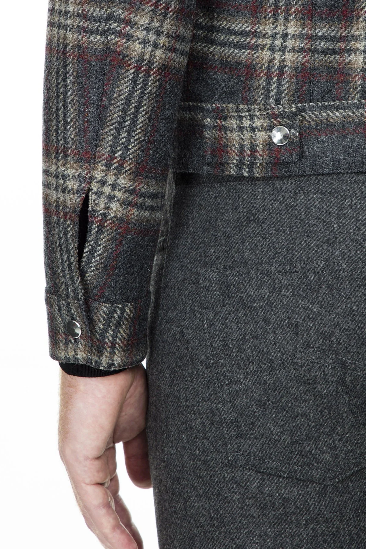 Emporio Armani Erkek Mont 41R350 41244 632 GRİ - 8