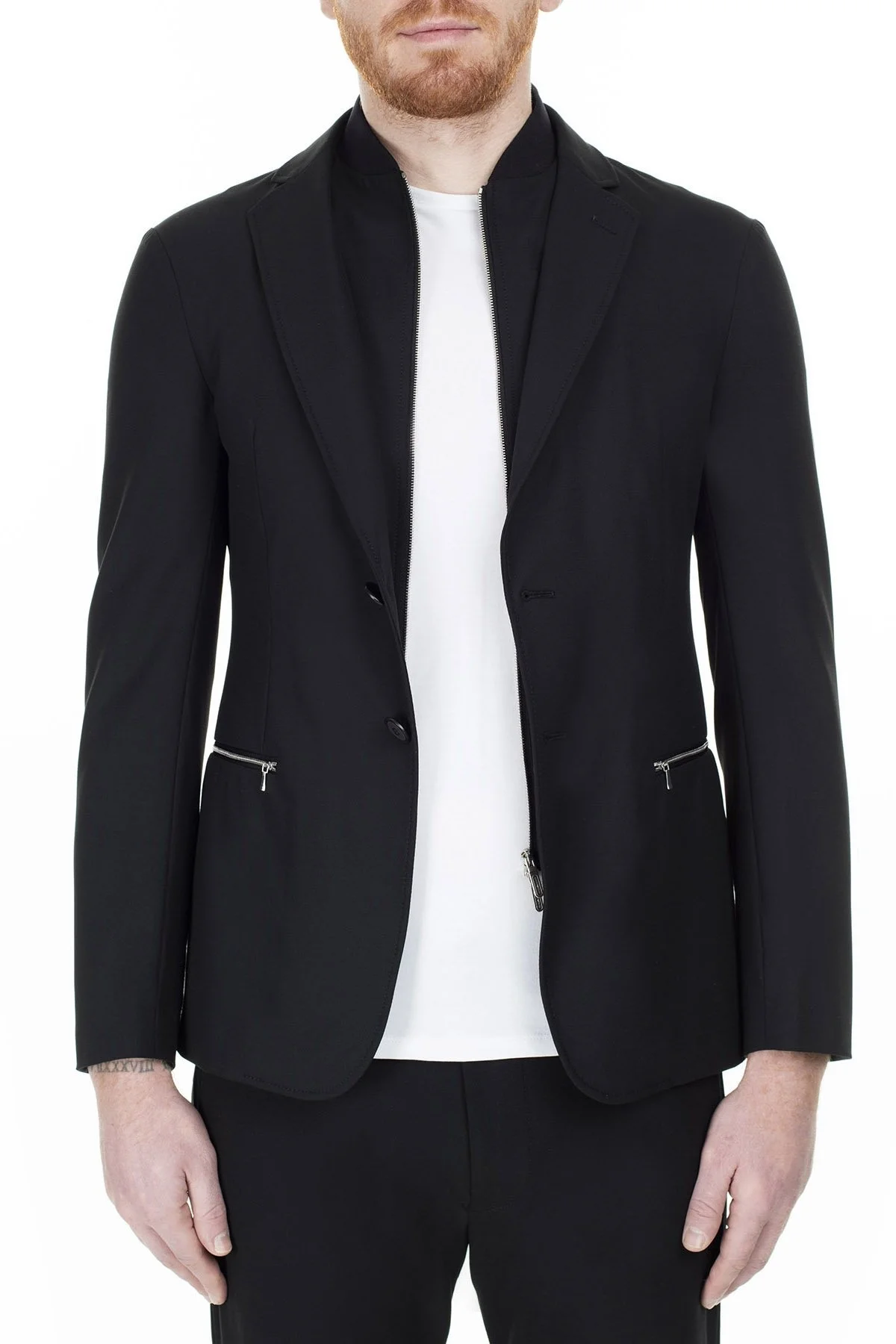 Emporio Armani Erkek Mont 51G24S 51573 999 SİYAH - 3