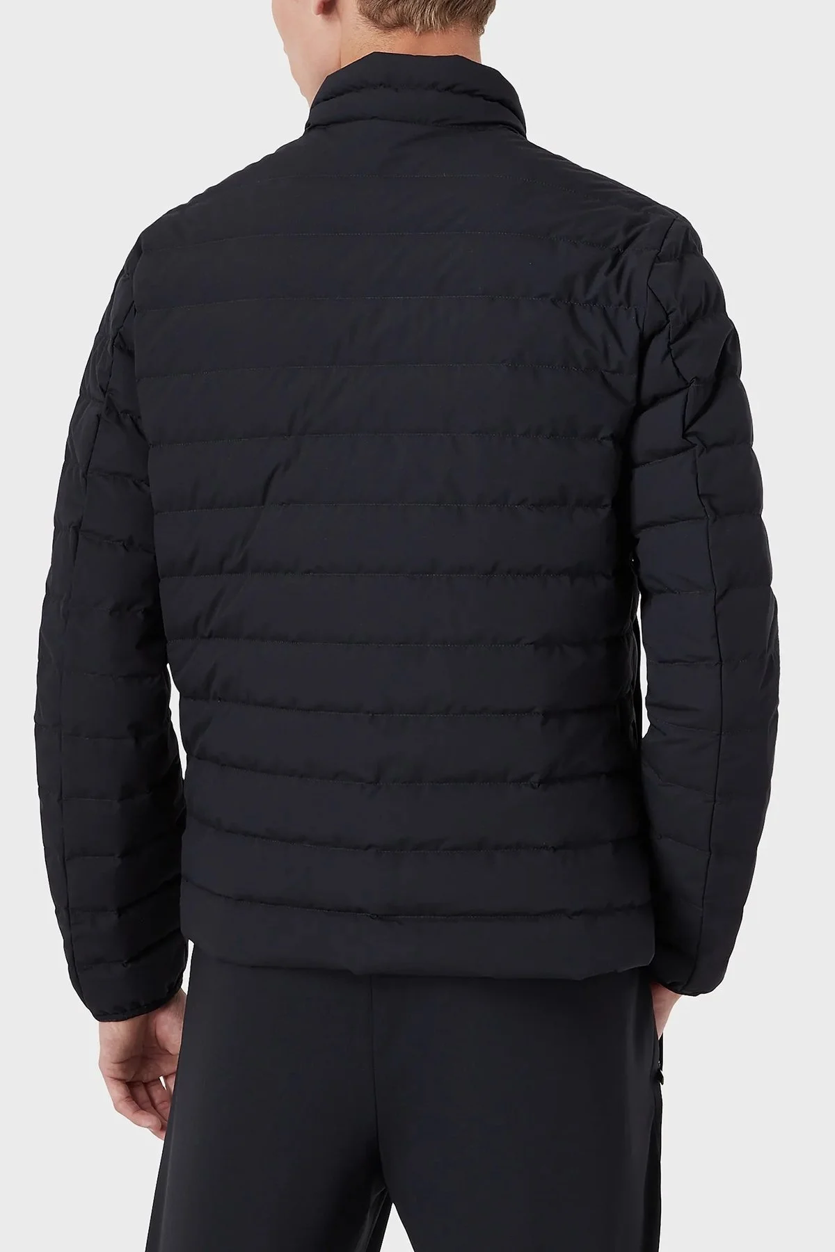 Emporio Armani Dik Yaka Cepli Şişme Erkek Mont 8N1BQ2 1NLRZ 0920 LACİVERT - 3