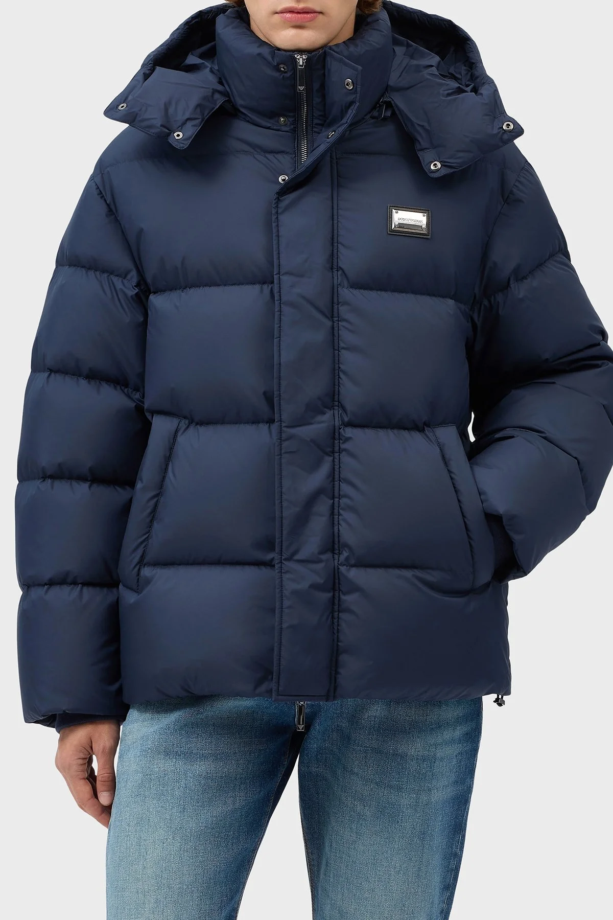 Emporio Armani Erkek Mont EM006745 AF18231 UB118 Lacivert - 1