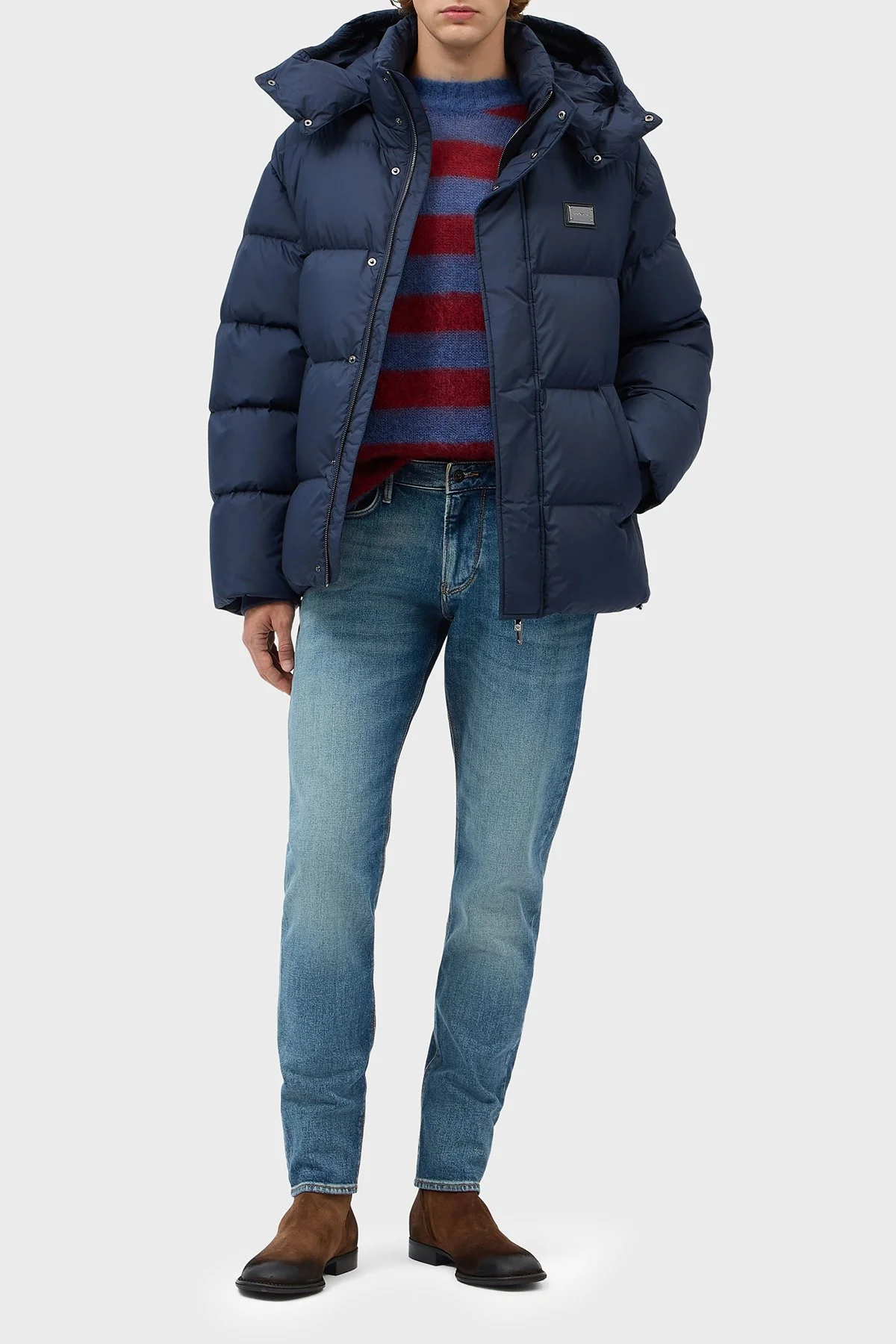 Emporio Armani Erkek Mont EM006745 AF18231 UB118 Lacivert - 2