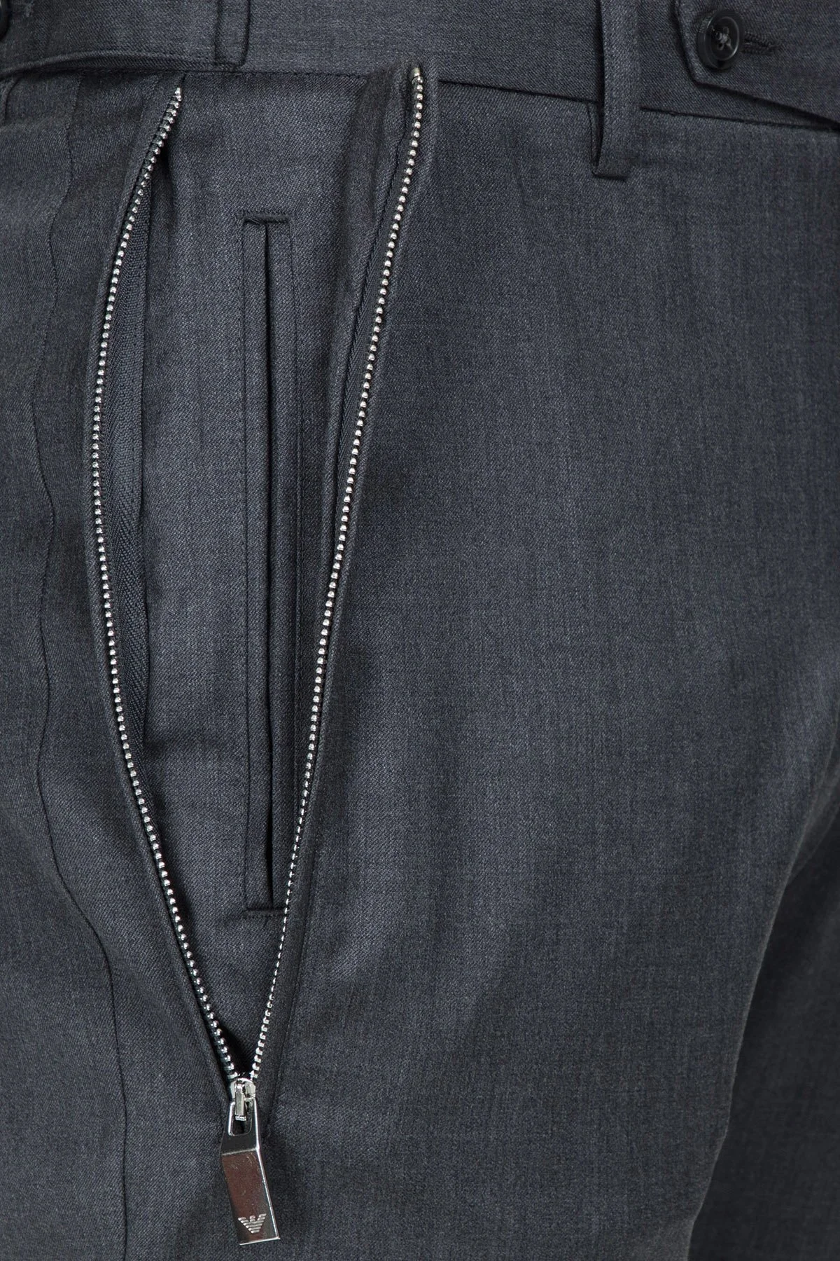 Emporio Armani Erkek Pantolon 41P360 41026 631 GRİ - 6