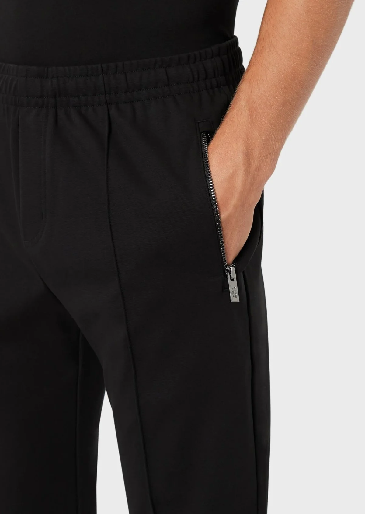 Emporio Armani Pamuklu Cepli Regular Fit Erkek Pantolon 8N1P72 1JBTZ 0999 SİYAH - 4