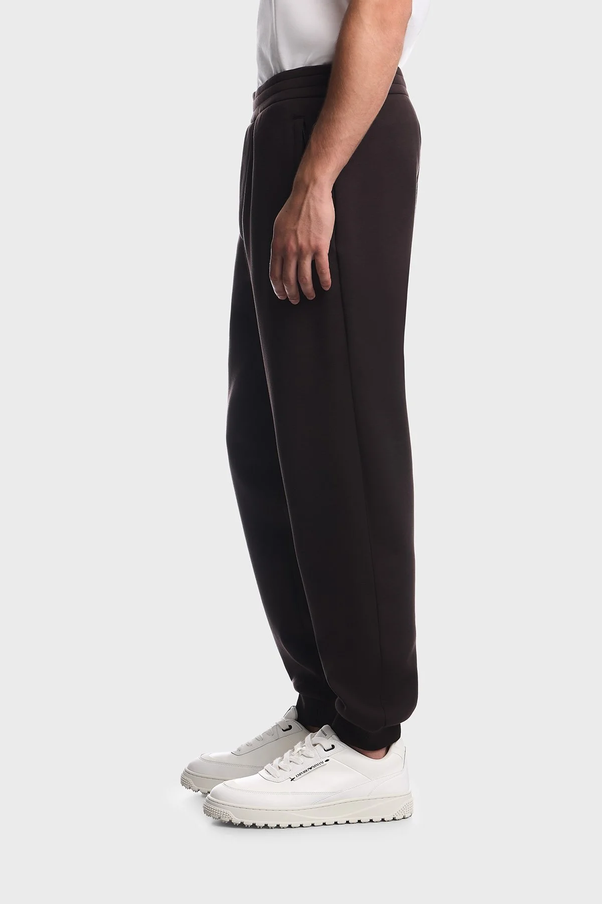 Emporio Armani Erkek Pantolon EM007347 AF17545 U6030 Koyu kahve - 4